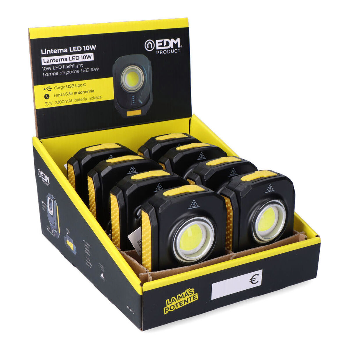 Ficklampa LED EDM 36442 2100 W 10 W